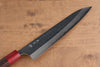 Yoshimi Kato Blue Super Kurouchi Gyuto 210mm with Shitan Handle - Seisuke Knife