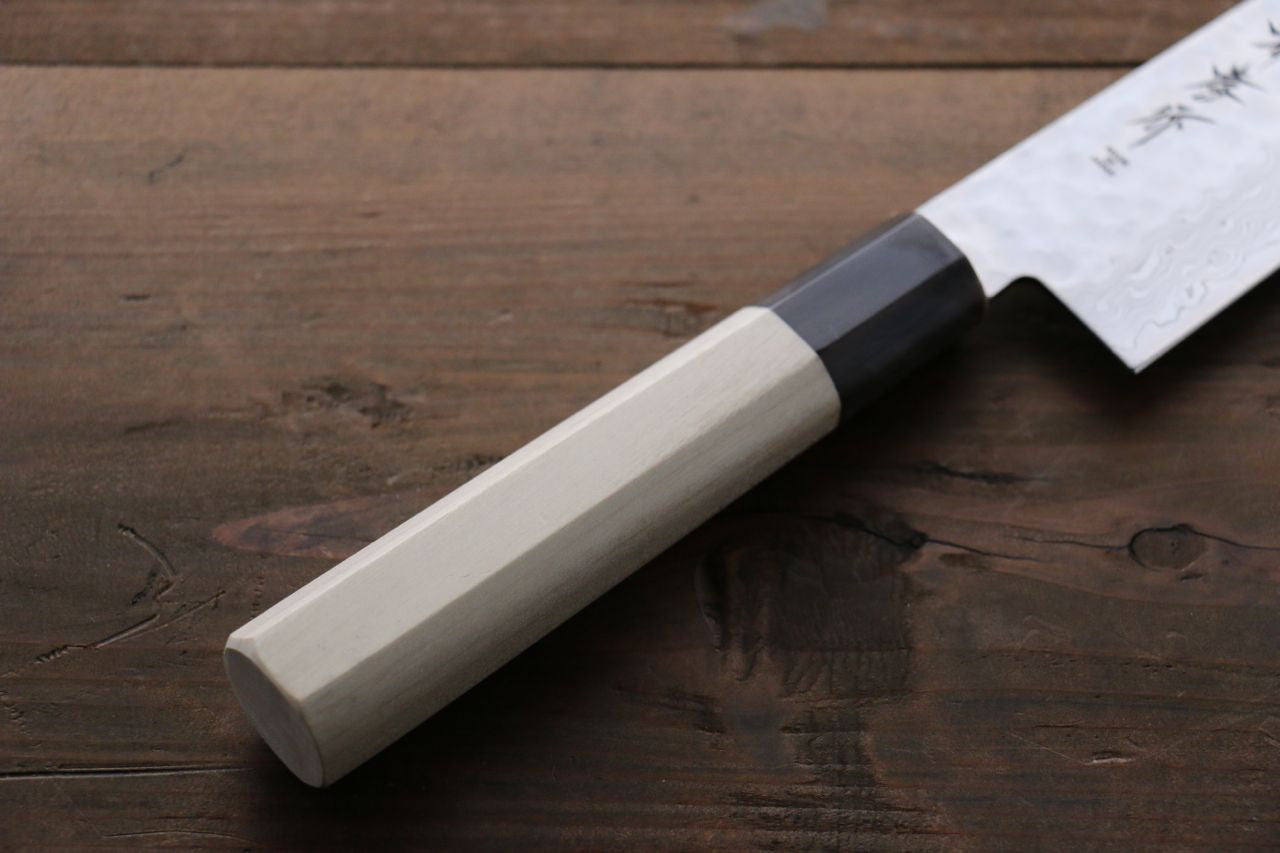 Sakai Takayuki 45 Layer Damascus AUS-10 Gyuto Japanese Chef Knife 210mm - Seisuke Knife
