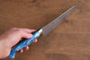 Yu Kurosaki Senko SG2 Hammered Gyuto 180mm Blue white Acrylic Handle - Seisuke Knife - Slide 8