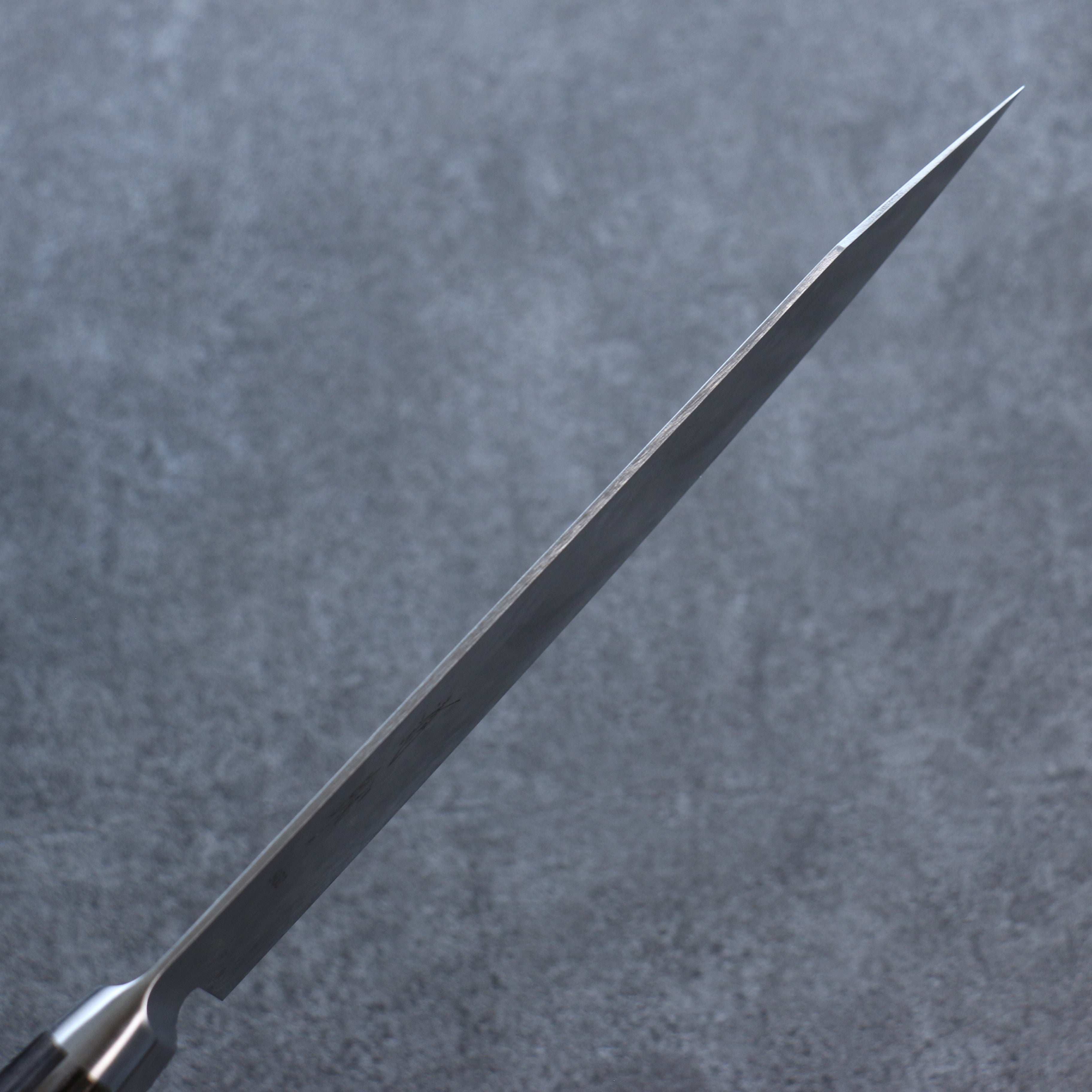 Seisuke SG2 Hammered Gyuto 210mm Gray Pakka wood Handle - Seisuke Knife