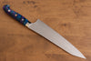 Yu Kurosaki Senko SG2 Hammered Gyuto 210mm Blue purple Acrylic Handle - Seisuke Knife - Slide 2