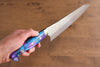 Yu Kurosaki Senko SG2 Hammered Gyuto 210mm Blue purple Acrylic Handle - Seisuke Knife - Slide 7