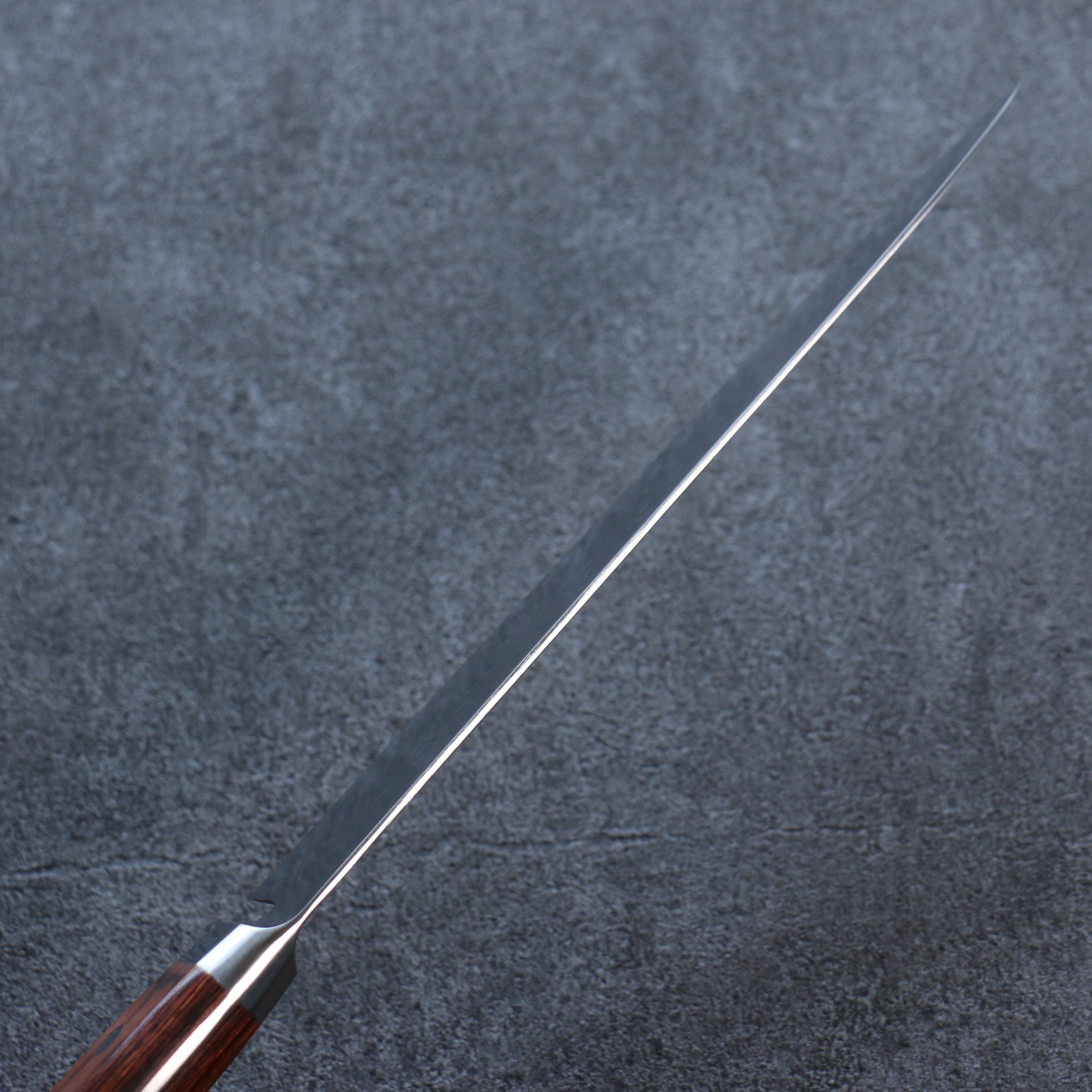 Seisuke SG2 Hammered Gyuto 210mm Mahogany Handle - Seisuke Knife