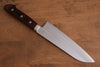 Seisuke VG1 Kasumitogi Santoku 165mm Mahogany Handle - Seisuke Knife