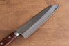 Seisuke VG1 Kasumitogi Santoku 165mm Mahogany Handle - Seisuke Knife