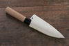 Magnolia Saya Sheath for Aijikiri Knife with with Plywood Pin 105mm (Nashiji) - Seisuke Knife - Slide 4