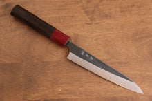  Yoshimi Kato Blue Super Kurouchi Petty-Utility 150mm Shitan Handle - Seisuke Knife