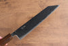 Seisuke Nami AUS10 Mirrored Finish Damascus Kiritsuke Gyuto 210mm Oak Handle - Seisuke Knife - Slide 4