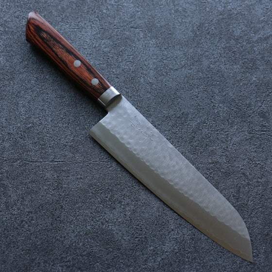 Seisuke VG1 Hammered Gyuto 180mm Mahogany Handle - Seisuke Knife