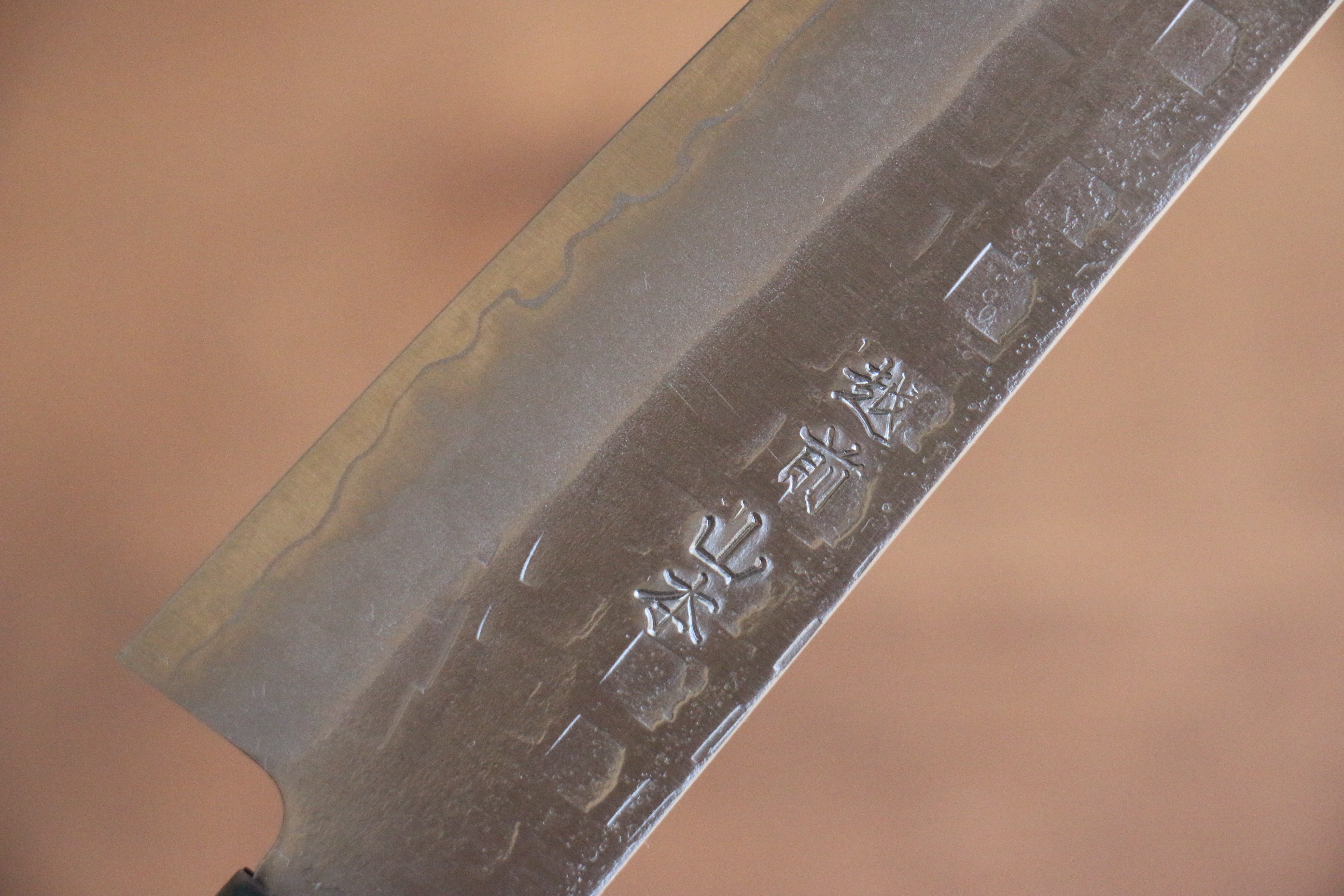 Nao Yamamoto AUS8 Hammered Petty-Utility 160mm Black Pakkawood Handle - Seisuke Knife