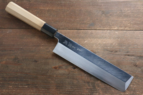 Sukenari Blue Steel No.2 Hongasumi Usuba 210mm with Magnolia Handle - Seisuke Knife