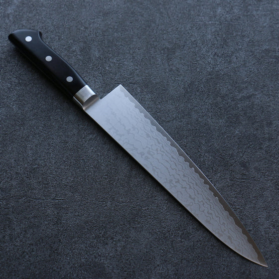 Seisuke VG10 Damascus Gyuto 240mm Black Pakka wood Handle - Seisuke Knife