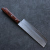 Seisuke VG1 Hammered Nakiri 165mm Mahogany Handle - Seisuke Knife