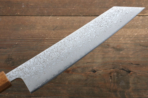 Seisuke SLD 49 Layer Damascus Kiritsuke Gyuto 210mm with Oak Handle - Seisuke Knife