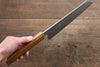 Seisuke SLD 49 Layer Damascus Kiritsuke Gyuto 210mm with Oak Handle - Seisuke Knife