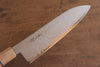 Seisuke VG10 Damascus Santoku 180mm White wood Handle - Seisuke Knife - Slide 3