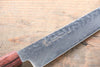 Sakai Takayuki VG10 33 Layer Damascus Sujihiki Japanese Chef Knife 240mm with Keyaki Elm Handle - Seisuke Knife