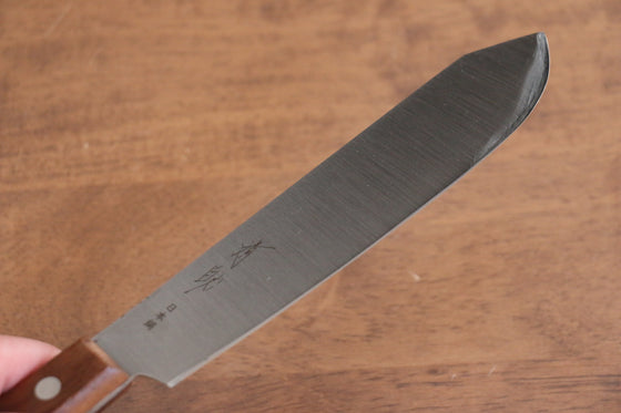 Seisuke Sanzoku Japanese Steel Butcher 150mm with Shitan Handle - Seisuke Knife