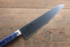 Seisuke Seiten Molybdenum Gyuto 210mm Blue Pakka wood Handle with Sheath - Seisuke Knife - Slide 5