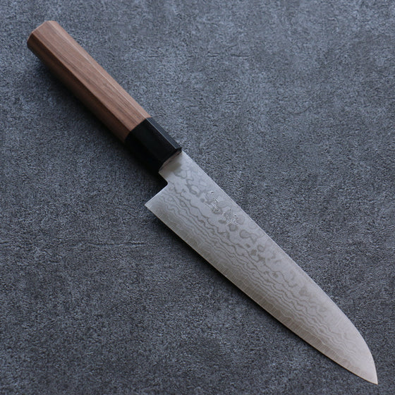 Seisuke VG10 Damascus Gyuto 180mm Walnut Handle - Seisuke Knife