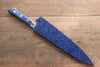 Seisuke Seiten Molybdenum Gyuto 210mm Blue Pakka wood Handle with Sheath - Seisuke Knife - Slide 14