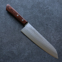  Seisuke VG1 Hammered Gyuto 180mm Mahogany Handle - Seisuke Knife