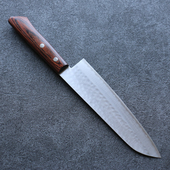 Seisuke VG1 Hammered Gyuto 180mm Mahogany Handle - Seisuke Knife