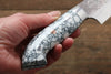 Takeshi Saji SRS13 Hammered Petty-Utility 135mm WhiteBlack Stone Handle - Seisuke Knife - Slide 13