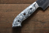 Takeshi Saji SRS13 Hammered Petty-Utility 135mm WhiteBlack Stone Handle - Seisuke Knife - Slide 15