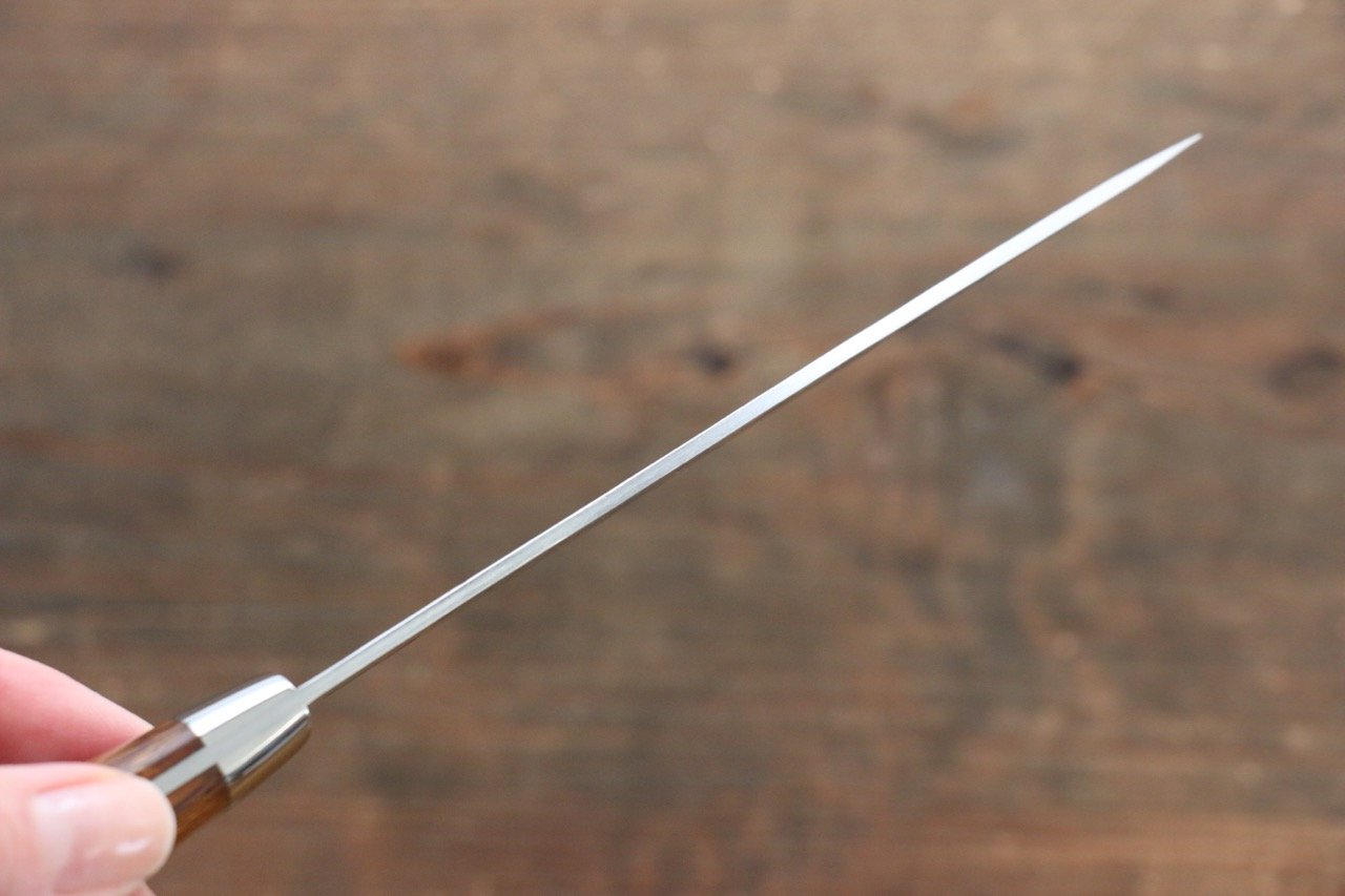 Takeshi Saji SRS13 Hammered Petty-Utility 130mm Ironwood Handle - Seisuke Knife