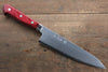 Takamura Knives SG2 Gyuto 180mm with Red Pakkawood Handle - Seisuke Knife