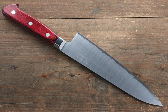 Takamura Knives SG2 Gyuto 180mm with Red Pakkawood Handle - Seisuke Knife