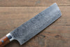 Takeshi Saji SG2 Diamond Finish Nakiri 170mm Ironwood Handle - Seisuke Knife - Slide 3