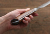 Takeshi Saji SG2 Diamond Finish Nakiri 170mm Ironwood Handle - Seisuke Knife - Slide 10