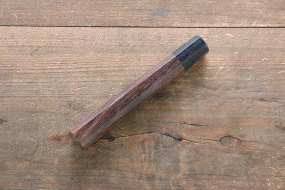 Octagonal Shitan Rosewood Knife Handle (Sujihiki 270mm) - Seisuke Knife