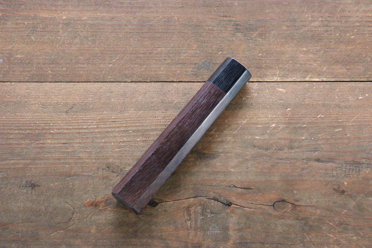 Octagonal Shitan Rosewood Knife Handle (Gyuto 240mm) - Seisuke Knife