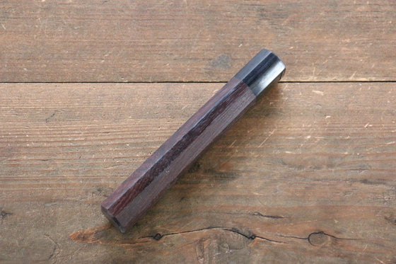 Octagonal Shitan Rosewood Knife Handle (Gyuto 240mm) - Seisuke Knife