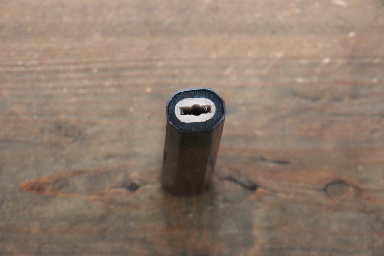 Octagonal Shitan Rosewood Knife Handle (Gyuto 180mm) - Seisuke Knife