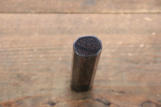 Octagonal Shitan Rosewood Knife Handle (Nakiri 165mm) - Seisuke Knife