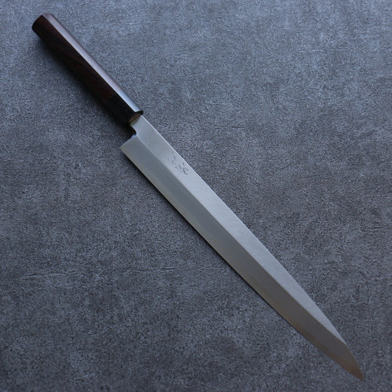 Seisuke White Steel Kasumitogi Yanagiba 300mm Rosewood Handle - Seisuke Knife