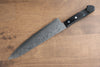 Nao Yamamoto VG10 Damascus Gyuto 210mm Black Pakka wood Handle - Seisuke Knife