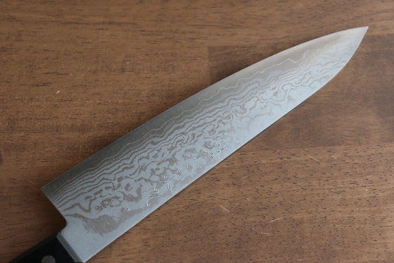 Nao Yamamoto VG10 Damascus Gyuto 210mm Black Pakka wood Handle - Seisuke Knife