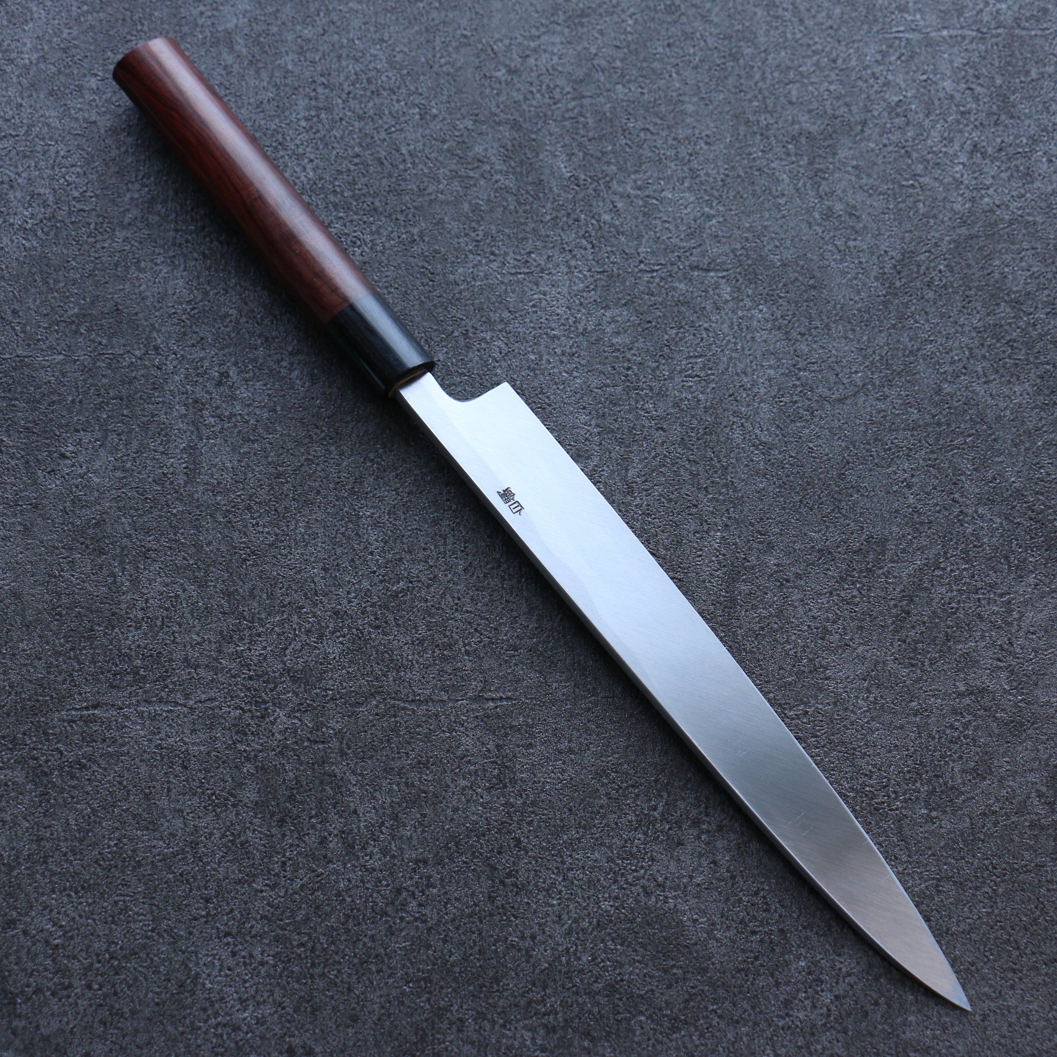 Seisuke White Steel Kasumitogi Yanagiba 240mm Rosewood Handle - Seisuke Knife
