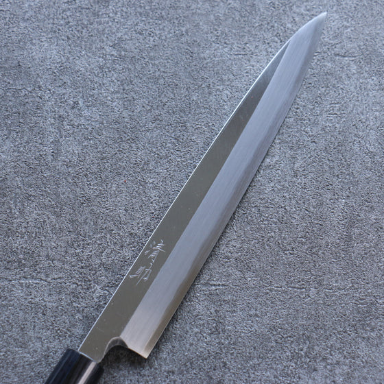 Seisuke White Steel Kasumitogi Yanagiba 240mm Rosewood Handle - Seisuke Knife