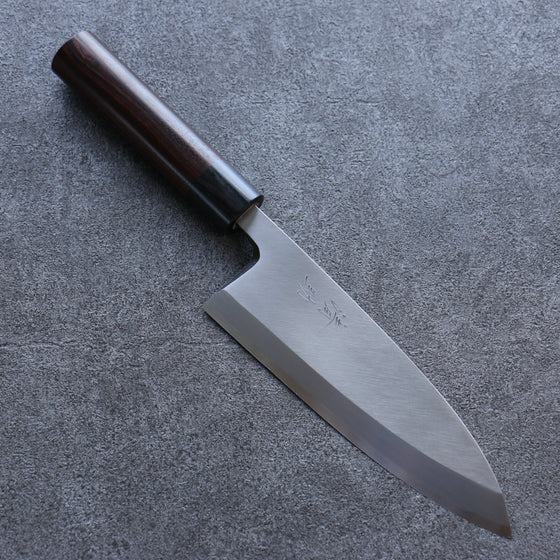 Seisuke White Steel Kasumitogi Deba 180mm Rosewood Handle - Seisuke Knife