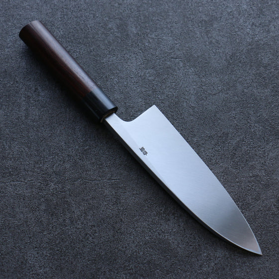 Seisuke White Steel Kasumitogi Deba 180mm Rosewood Handle - Seisuke Knife