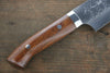 Takeshi Saji SRS13 Hammered Gyuto 240mm Ironwood Handle - Seisuke Knife - Slide 8