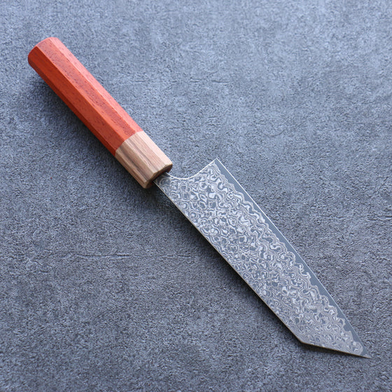 Yoshimi Kato VG10 Damascus Bunka 170mm Padoauk Handle - Seisuke Knife