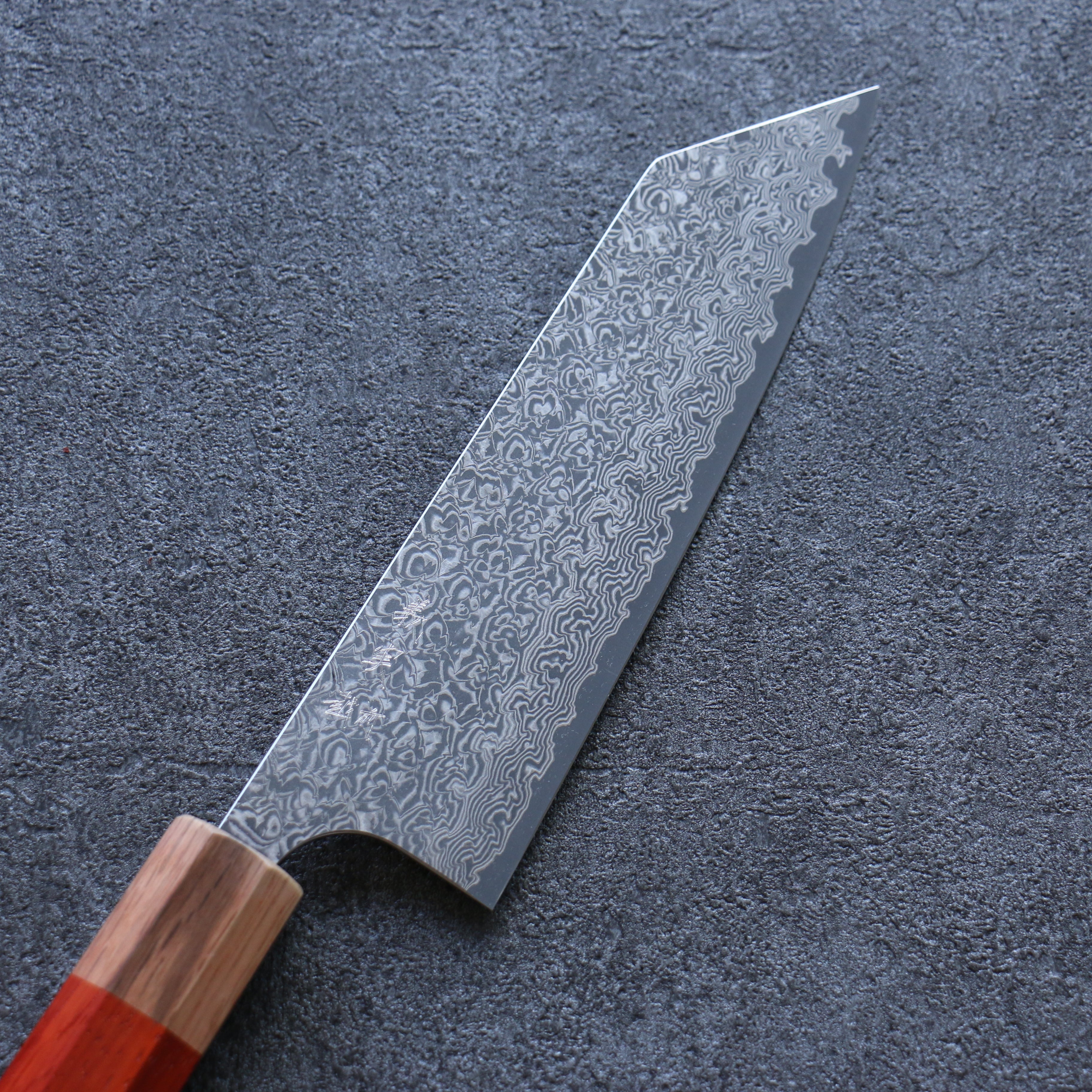 Yoshimi Kato VG10 Damascus Bunka 170mm Padoauk Handle - Seisuke Knife