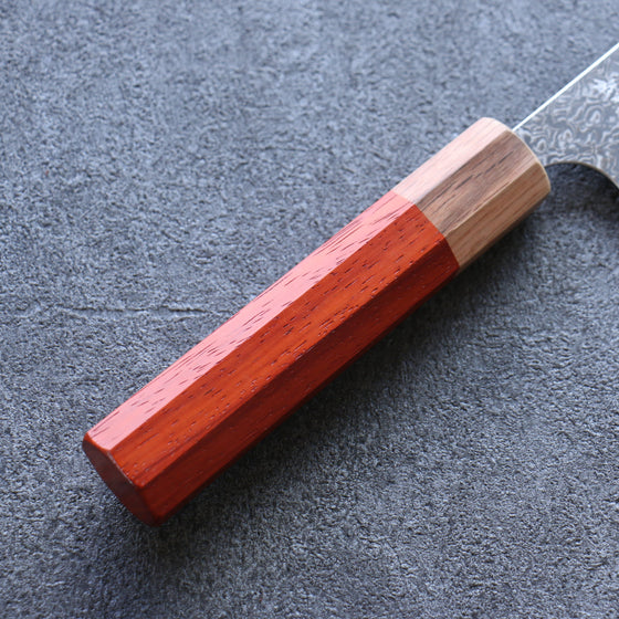 Yoshimi Kato VG10 Damascus Bunka 170mm Padoauk Handle - Seisuke Knife